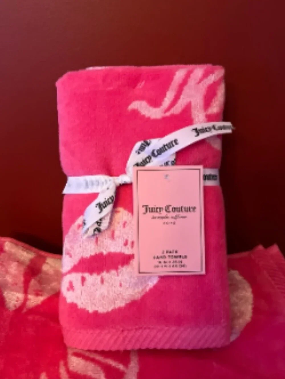 Juicy Couture bright pink